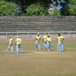 777 team while fielding